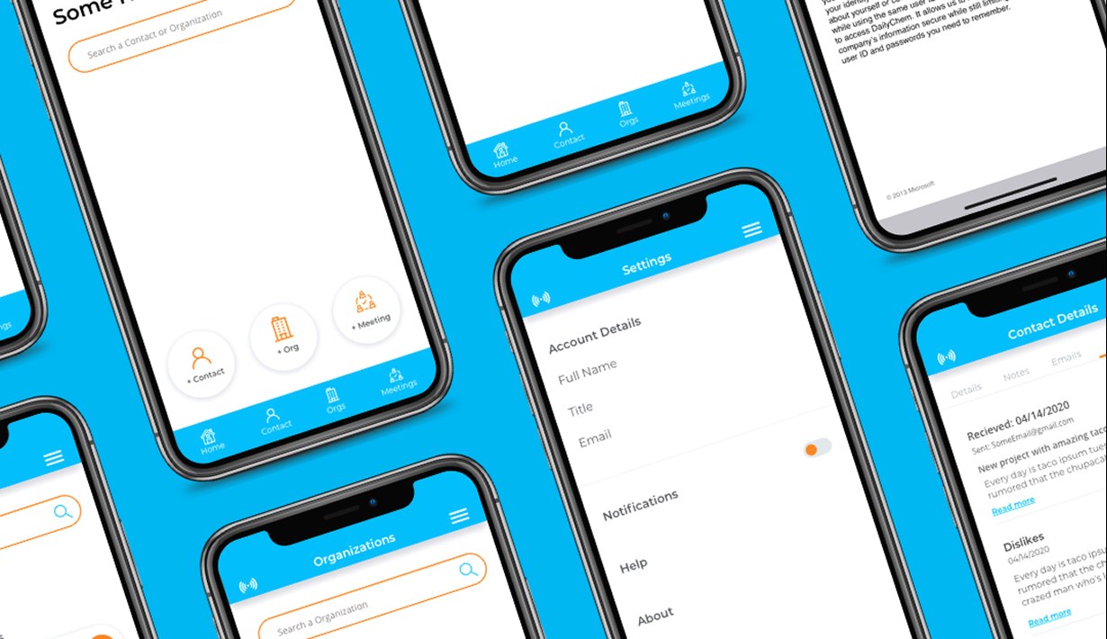 ChemConnect meeting and contacts app